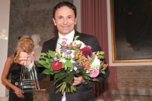 Dr. Thomas Trilling (Basilea Deutschland) bei der Preisverleihung 2012