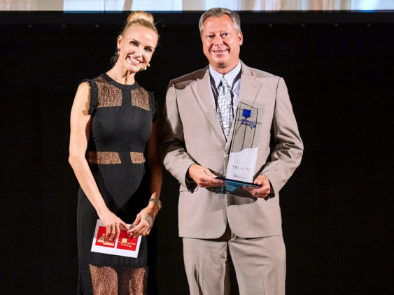 Gerd Czekalla (Janssen-Cilag) bei der Preisverleihung 2018