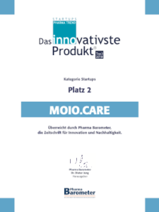 Moio.care: das Innovativste Produkt im Pharma Trend Startups Top 3